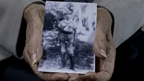 ▲台籍日本兵蕭錦文曾被派往新加坡訓練。（圖／公視紀錄觀點提供）