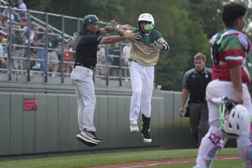 ▲林晉擇能投能打被球迷稱為「台灣大谷」。（圖／美聯社／達志影像）