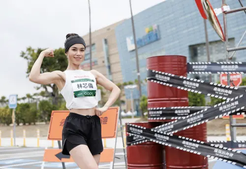 ▲林芯儀曾獲得健美大賽冠軍，參加《最強的身體》競賽，對自己的表現也信心十足。（圖／好看娛樂提供）