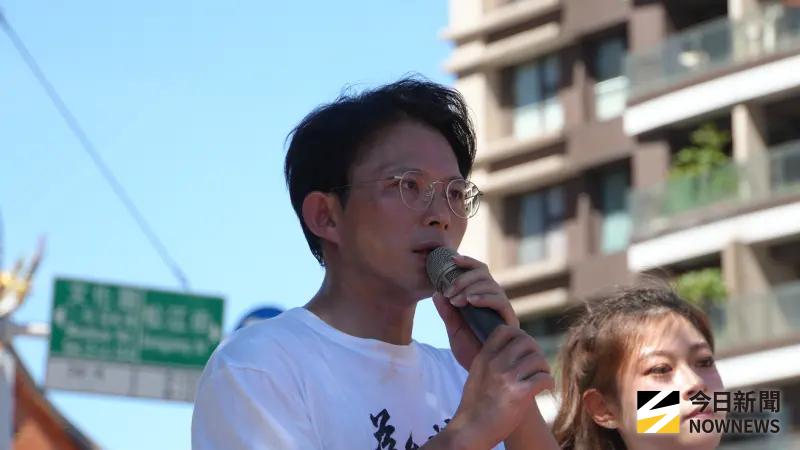 ▲民眾黨主席黃國昌推動核三延役公投，卻遭質疑反核立場髮夾彎。（圖／記者呂炯昌攝，2025.08.15）