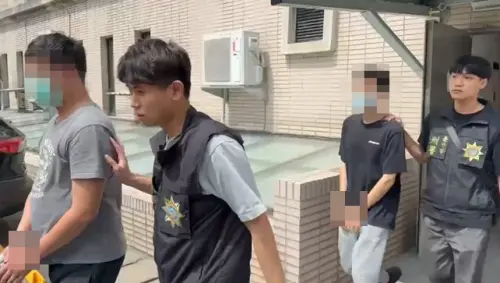 ▲台中市刑大等多個單位組成專案小組，成功查緝20人到案。（圖／翻攝畫面）