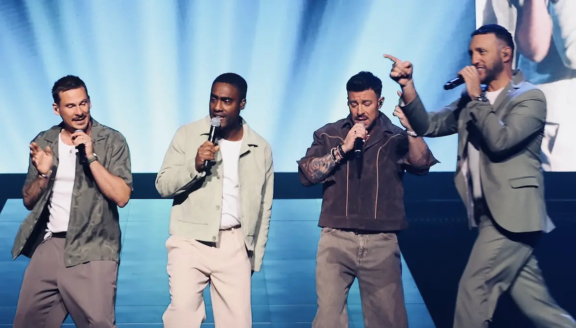 ▲英國男團Blue睽違13年來台開唱，演唱會門票首次採用「浮動票價」機制，售票系統會視門票的熱門程度自動調漲價錢。（圖／Blue 臉書）