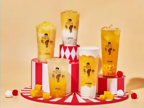 ▲「有飲歡樂馬戲團」夏日芒果系列新品華麗登場。（圖／有飲 Youin提供）