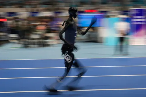 影／全球「機器人奧運」北京登場！短跑足球拳擊全都來　
