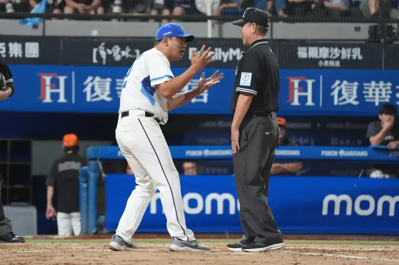 中職／連2天上場跟裁判「討論」　陳金鋒無奈：不是閃躲中的揮棒