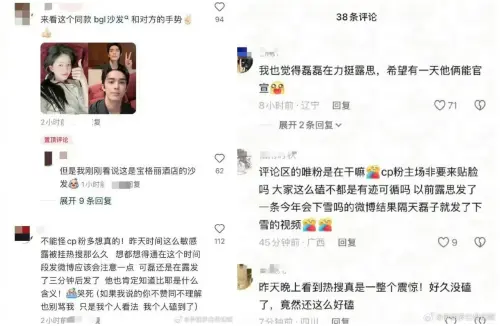 ▲趙露思註銷微博！吳磊突比「1手勢」疑力挺她　CP粉嗨爆：故意的（圖／翻攝自微博＠伊莉莎白骨精啊）