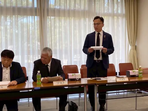 與紅毛港保安堂受邀訪熊本　林智鴻致詞強調區域和平
