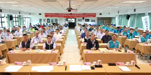 ▲高雄市政府勞工局勞動檢查處舉辦高階主管安全衛生管理座談會，有台電公司高階主管及承攬人員與會。(圖／高雄市政府勞工局提供)