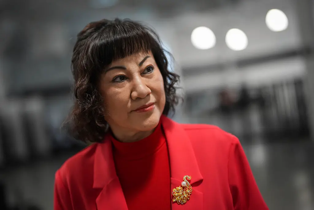 ▲加拿大華人女首富、億萬富翁劉偉宏（Ruby Liu）。（圖／美聯社／達志影像）