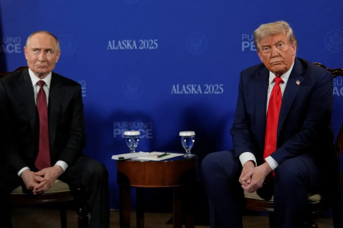 ▲市場靜待「川蒲會」成果的同時，美股週五收盤波瀾不大。（圖／美聯社／達志影像）