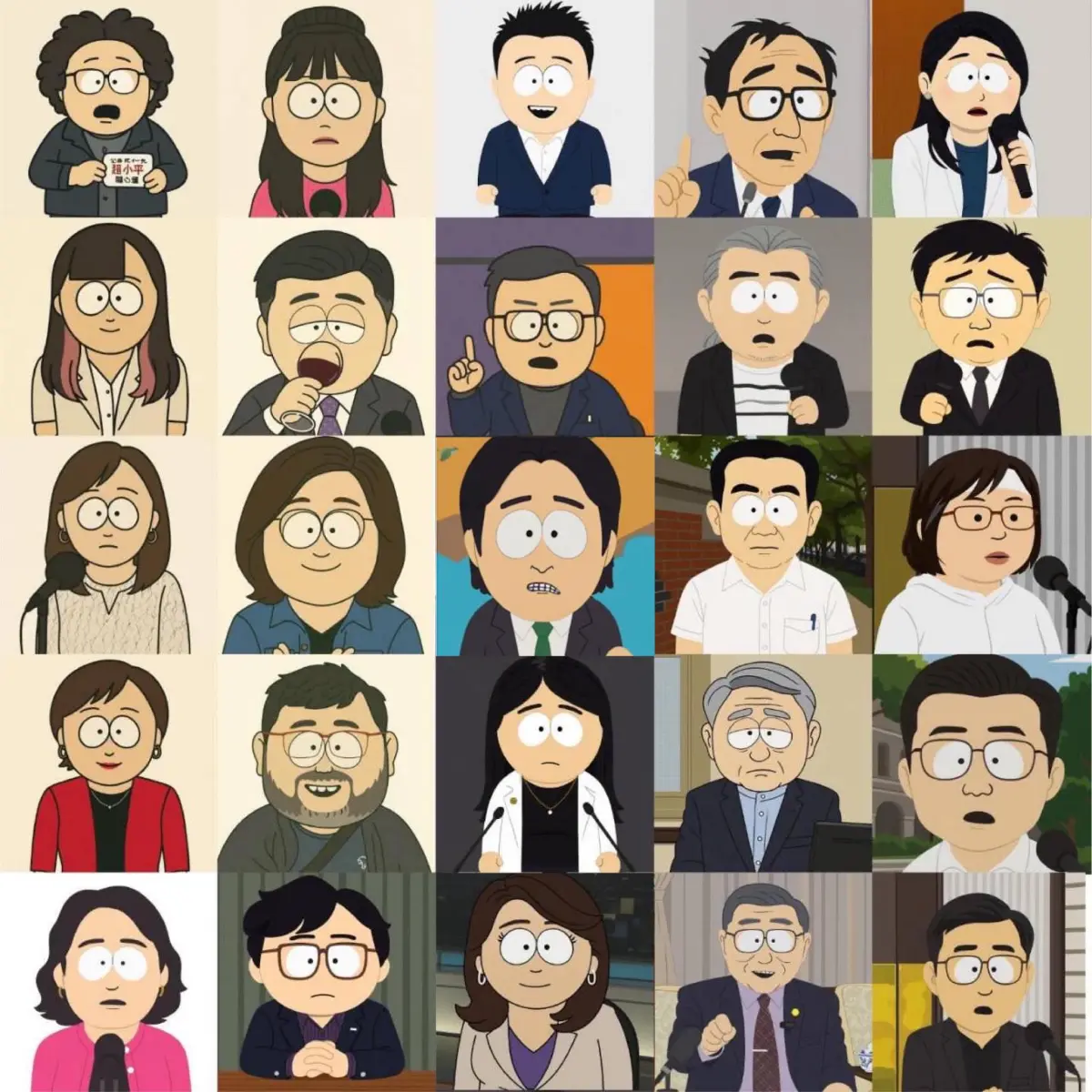 ▲國民黨的南方四賤客宣傳動畫爆紅。（圖／翻攝畫面）