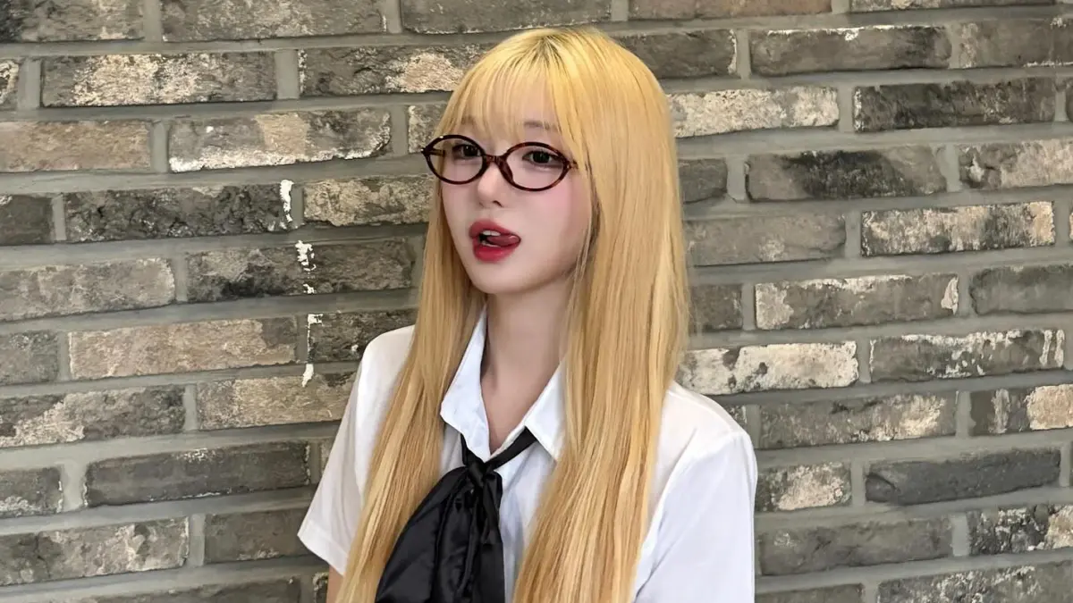 ▲味全龍韓籍啦啦隊女神權喜原來台2個月狂瘦7公斤，靠「忍住不吃美食+喝美式咖啡」維持體態，她在社群感謝粉絲支持，並暗示9月可能換深色髮，引發期待。（圖／翻攝自權喜原Threads）