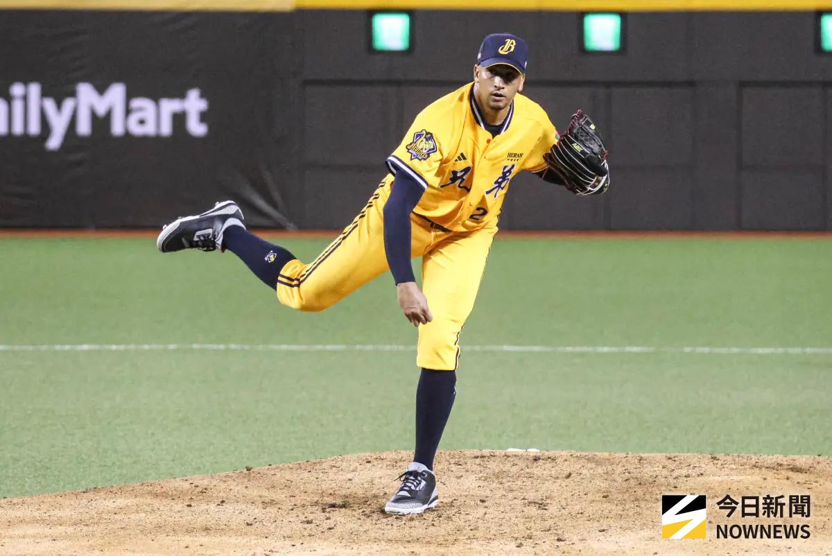 ▲中信兄弟新洋投柯威士。（圖／記者朱永強攝,資料照）