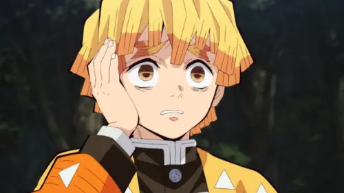 ▲善逸在擊敗師兄後陷入昏迷，在夢中遇到爺爺的片段讓影迷們都動容。（圖／翻攝自Muse木棉花臉書）