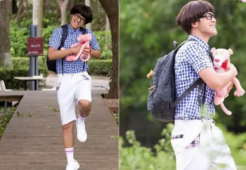 ▲《海派甜心》的爆紅，讓羅志祥的蘑菇頭一時間成為不少學生爭相學習的髮型，然而因為難以整理的特性，很快就退流行。（圖／翻攝自微博）