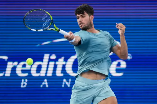 網球／艾卡拉茲直落二退傷勢纏身茲維列夫　辛辛那提決賽再戰辛納
