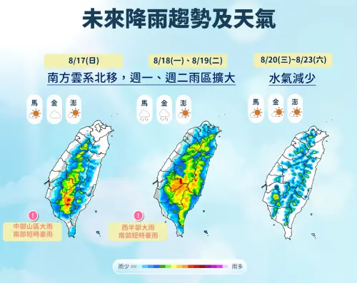天氣／又要變天了！全台有雨時間出爐　還有「2颱風」正在醞釀中
