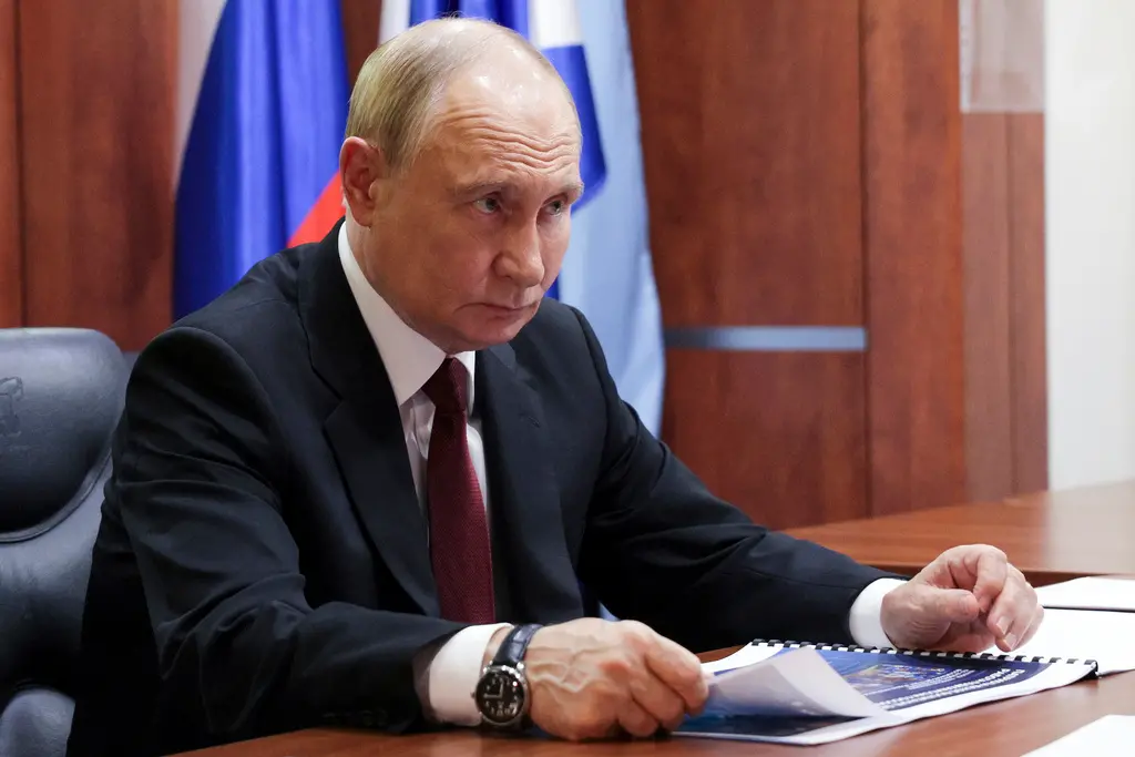 ▲在川蒲會之後，傳出俄羅斯總統蒲亭（圖）開出6項停戰條件。（圖／美聯社／達志影像）