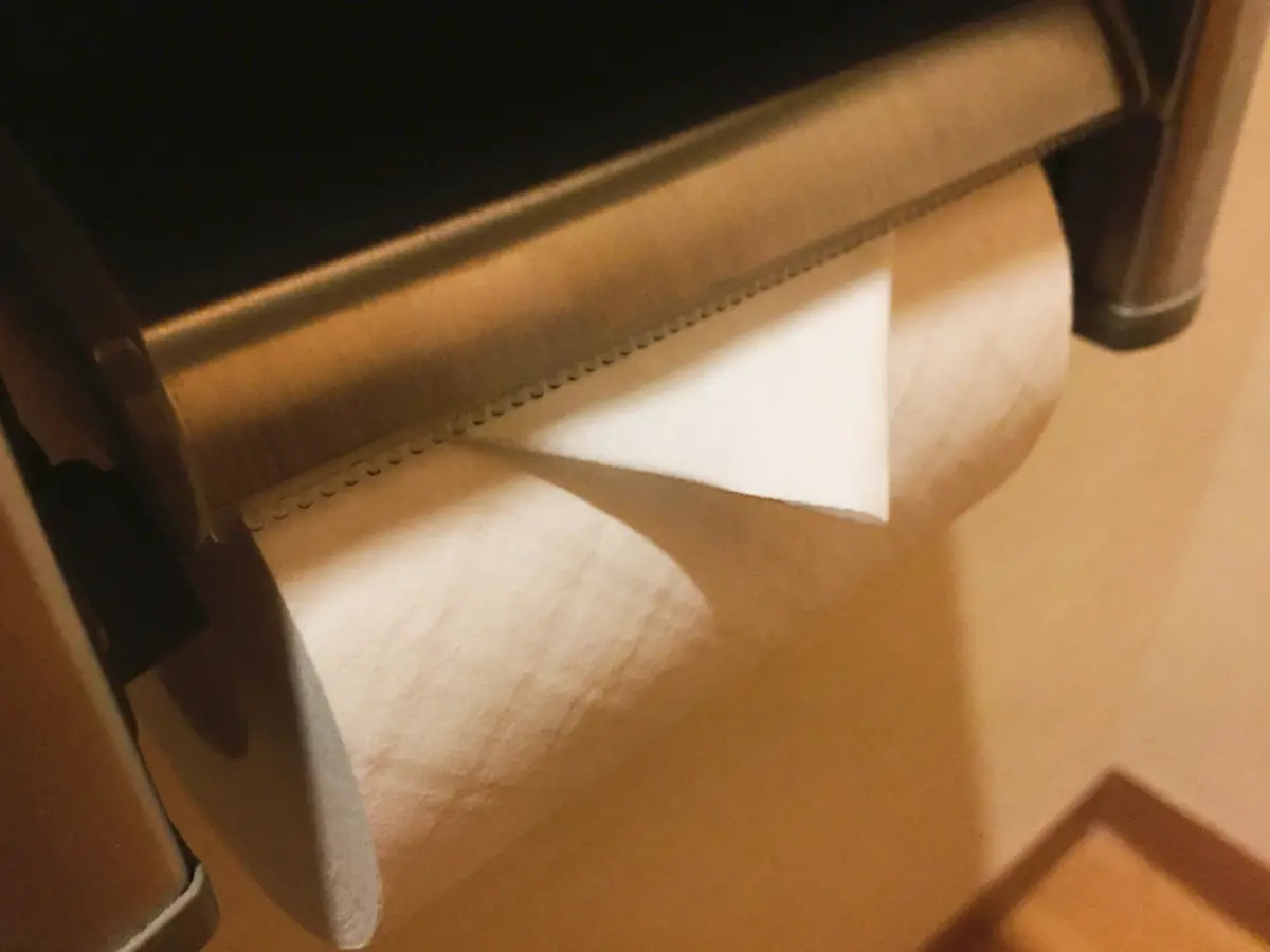 ▲日本飯店或旅館常見廁所「衛生紙折成三角形」的景象，但背後用途並不是為了讓遊客方便抽取，正解曝光讓許多人大長知識。（圖／取自photoAC）