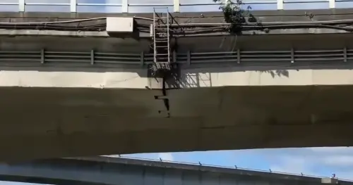 台北新生高架橋目睹「兩道裂縫」！民眾急通報　工務局出面回應了
