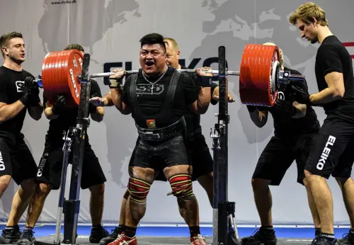 世運會／楊森蹲舉453.5公斤破世界紀錄奪金　總和1113.5KG破大會
