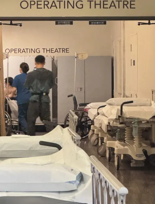 ▲李連杰發布醫院的畫面，粉絲都為他的健康狀況擔心，據稱他只是進行短期治療，不是身體真的有什麼大毛病。（圖／摘自 李連杰 微博）