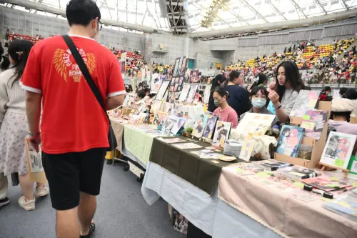 ▲CWT‑70提供實體活動平台，讓台灣原創或二創的作品能夠相互交流、增加曝光機會。（圖／記者林柏年攝）