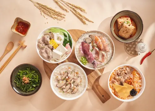 ▲粥大福「買一送一、第二碗5折」！泰山泰林店開幕優惠。（圖／翻攝自粥大福FB）