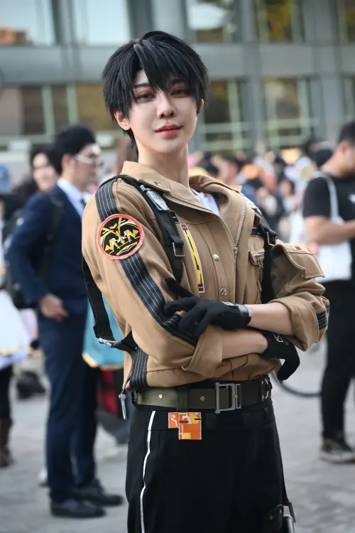 ▲ 台灣規模最大的同人創作盛會（CWT‑70），擁有40萬粉絲的Coser「玄子」現身。（圖／記者林柏年攝）