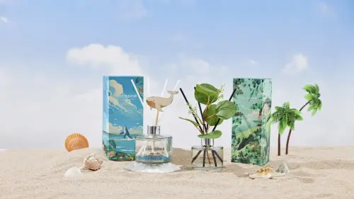 ▲COCODOR今年夏天特別推出「森林vs海洋」兩大系列擴香。（圖／COCODOR提供）