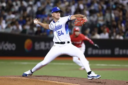 ▲富邦悍將洋投布坎南相隔1個月傷癒歸隊，將先發交手中信兄弟。（圖／富邦悍將提供）