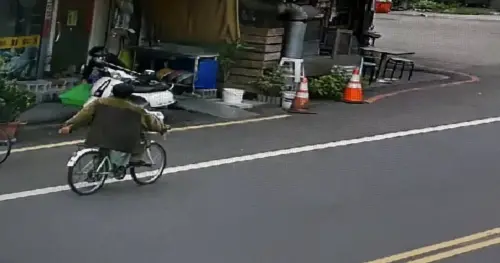 抓到了！員林遊民持生鏽菜刀騎車亂揮　警方公園逮人建請檢方羈押
