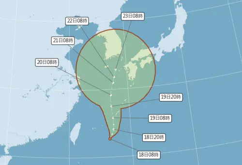 颱風「玲玲」最快今天生成！預估路徑出爐　午後大雷雨先炸全台
