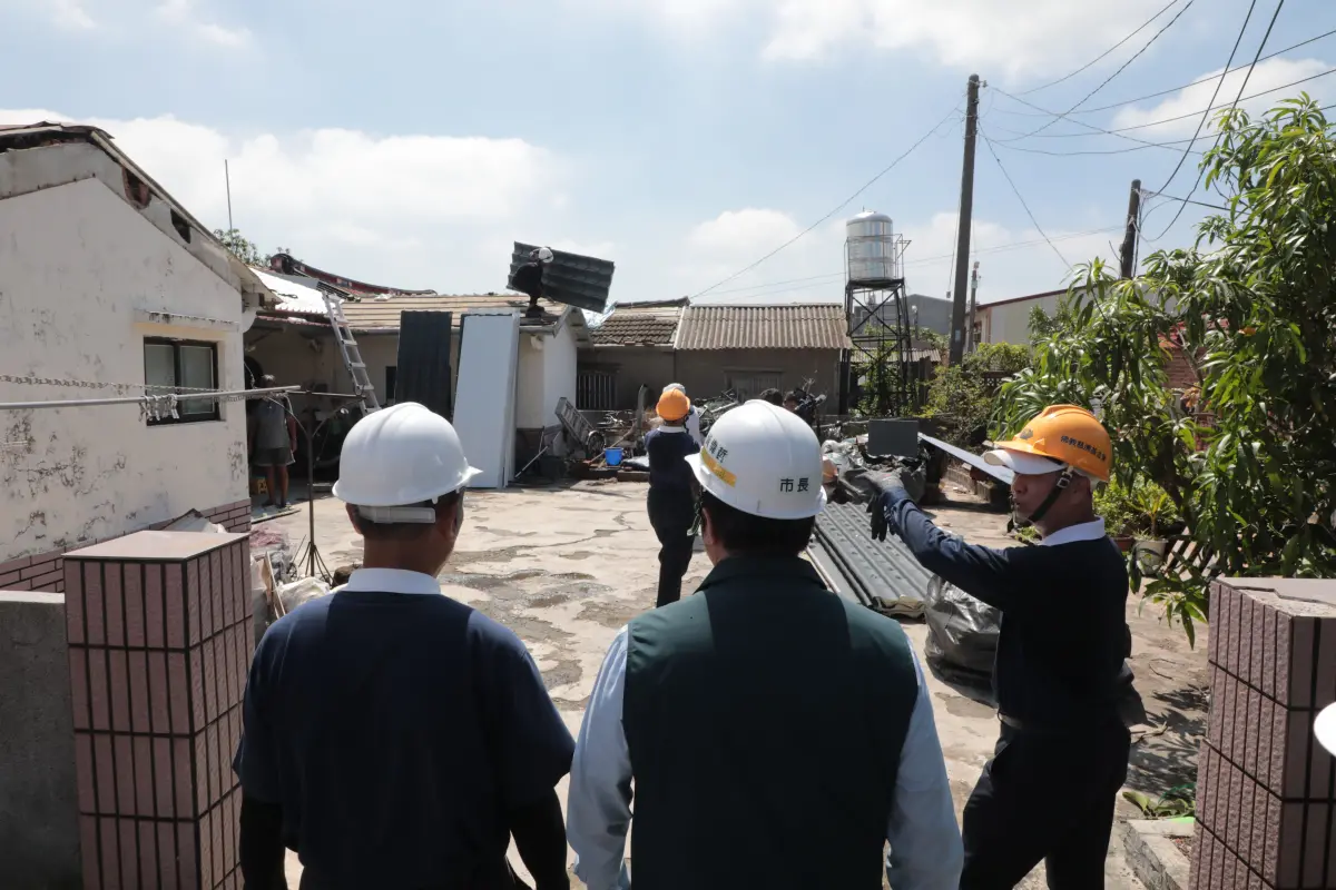 ▲透過市府媒合，慈善團體迅速找到弱勢戶協助修繕。（圖／作者提供）