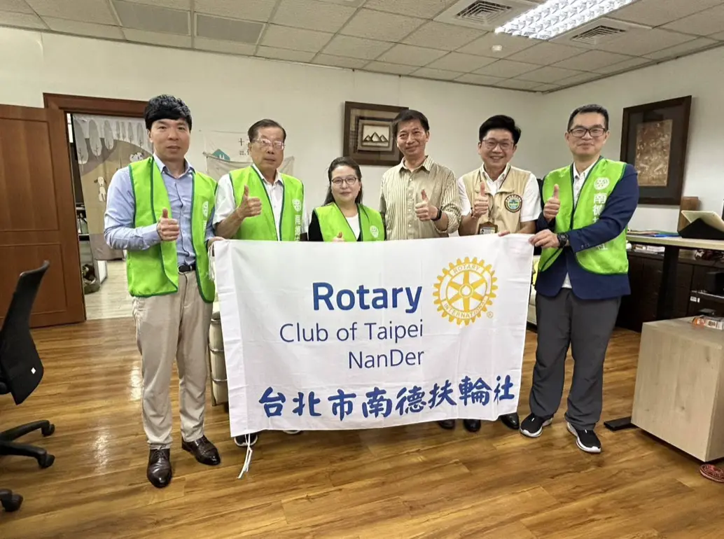 ▲南德扶輪社發起賑災募款，替南部水患災情盡一份心力。（圖／南德扶輪社提供）