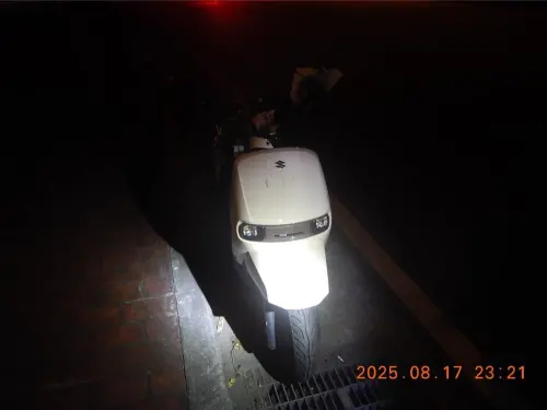 ▲台中女子昨天深夜酒後騎車載大16歲男子自撞，造成兩人不幸生亡。（圖／民眾提供）