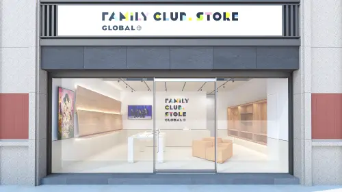 ▲「FAMILY CLUB.STORE GLOBAL 台北」將陳列星達拓娛樂所屬藝人的照片、周邊商品、戲劇合作商品等，8月26日正式開幕。（圖／大鴻藝術BIG ART）
