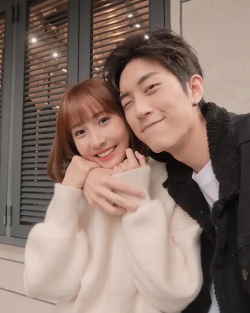 ▲粿粿、范姜彥豐（圖／翻攝自粿粿臉書）