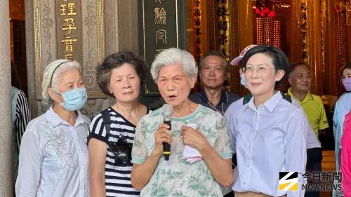 林岱樺偕母上香祈福　強調將持續為民服務、為高雄打拚
