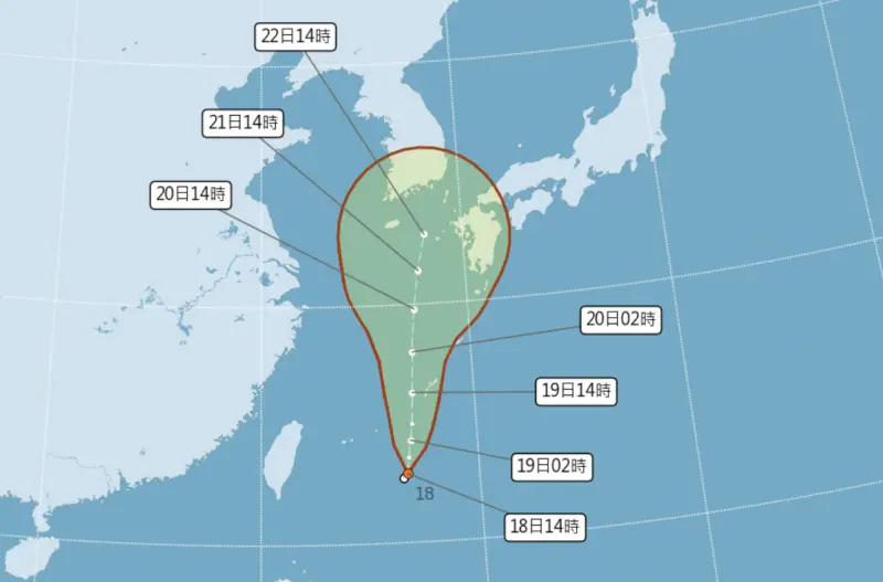 玲玲颱風最快今晚生成！氣象署曝「路徑影響」　全台有雨再忍2天