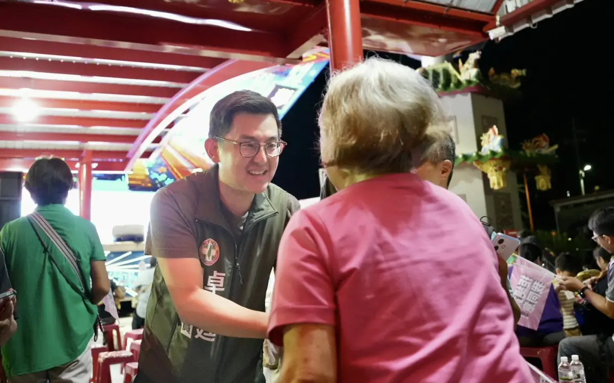 ▲卓冠廷提及過去柯文哲能源配比核能10％，而重啟核三僅佔6％，那剩下的難道要重啟核一、核二。（圖／翻攝自卓冠廷臉書）