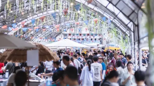 ▲大港閱冰2日湧入超過5萬人次。（圖／高市府觀光局提供）