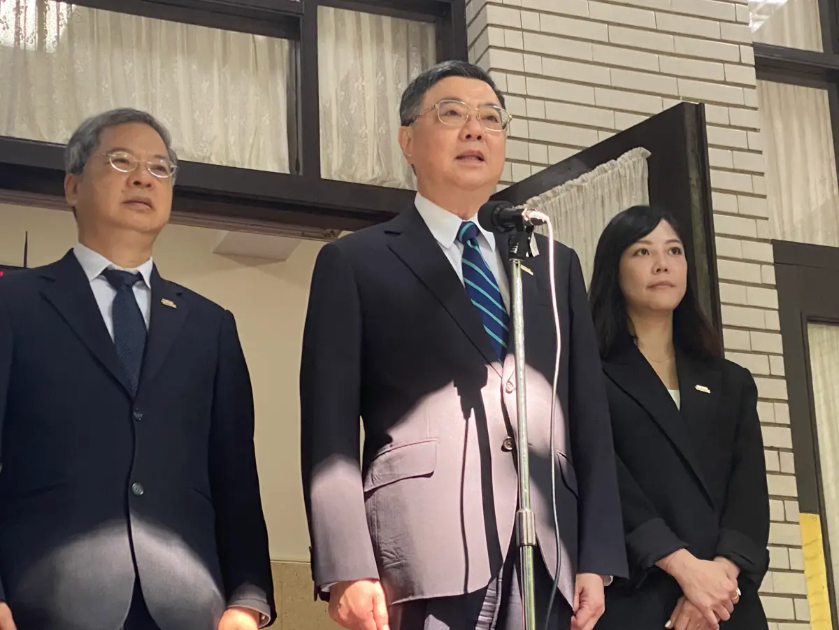 ▲蔣萬安呼籲賴政府找童子賢組閣，卓榮泰辣嗆「市長最近言行經常脫離市政」。（圖／記者陳威叡攝，2025.08.19）