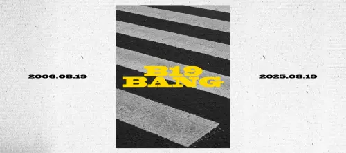 ▲GD發文「B19 BANG」慶祝BIGBANG出道19年。（圖／GD官網@gdragon.ai）