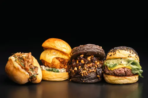 ▲三位名廚也與台南晶英酒店合作，將在漢堡節推出4款漢堡。（圖／台南晶英酒店提供）