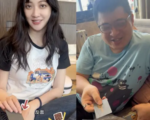 ▲林逸欣變魔術，哥哥非常買單，兄妹互動相當溫馨。（圖／翻攝自林逸欣Threads＠sharalinmusic）