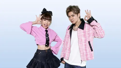 ▲羅志祥、何美（圖／中天綜合台提供）