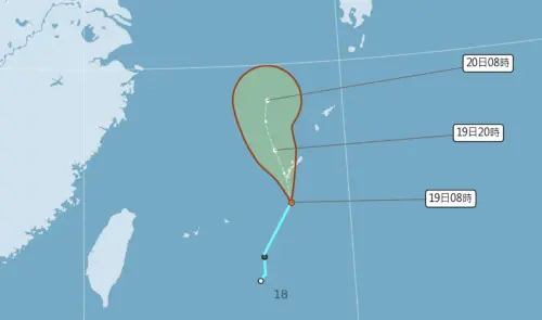 玲玲颱風難產了！今明午後「全台有雨」　劇烈豪雨又轟中南部
