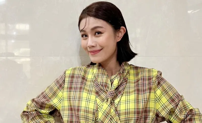 ▲NONO捲性侵案後，妻子朱海君（如圖）慘被連累，不只演藝事業幾乎全毀，日前還掰了合作14年的經紀公司，而近日她罕見露面，以評審身分現身「鳳飛飛金曲歌唱競賽」。（圖／朱海君 Angel FB）