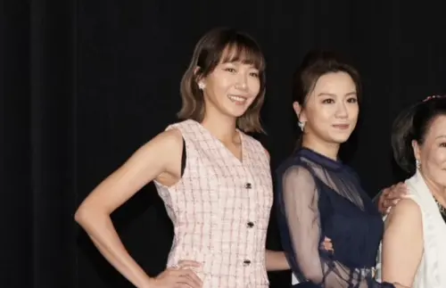 大牙離婚後首露面！出席《百味人生》首映　粉色紗裙露燦笑
